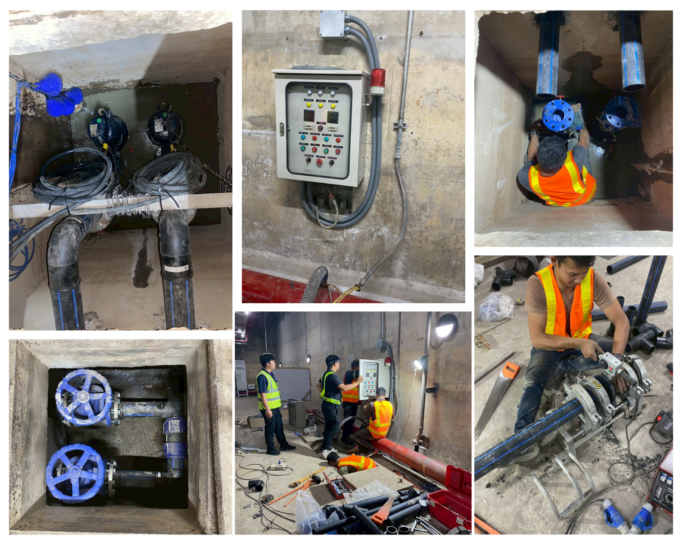 Project: งานติดตั้ง Submersible Pump อากาศยานสุวรรณภูมิ (Airside) 